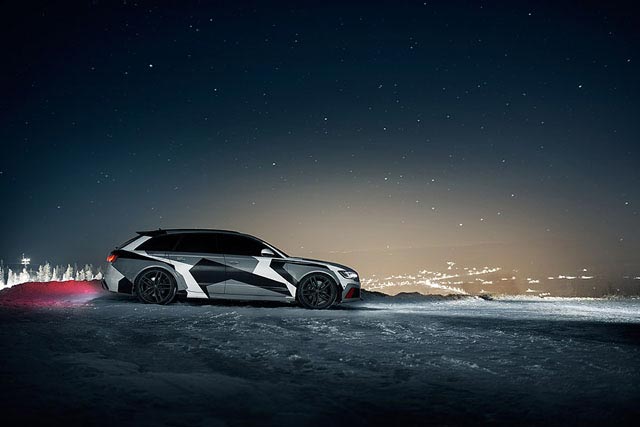 Audi RS6: Jon Olssons Winterwagen 2014 2