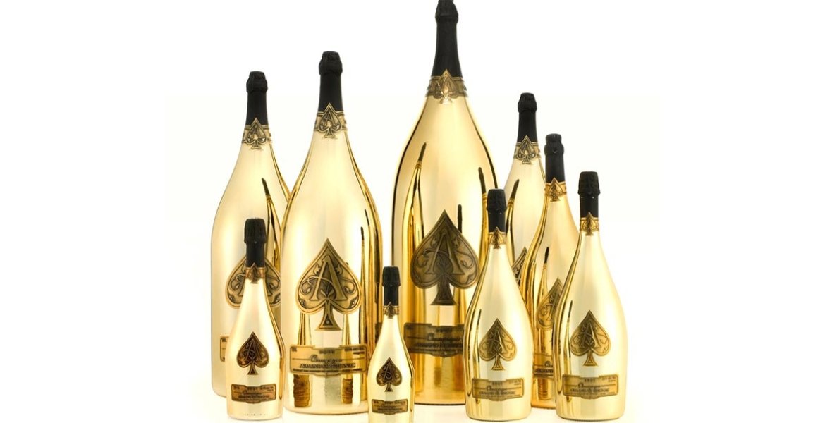 Cheers: Armand de Brignac Ace Champagner