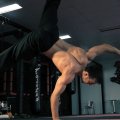 Breakdancer Simon „Simonster“ Atas Krafttraining