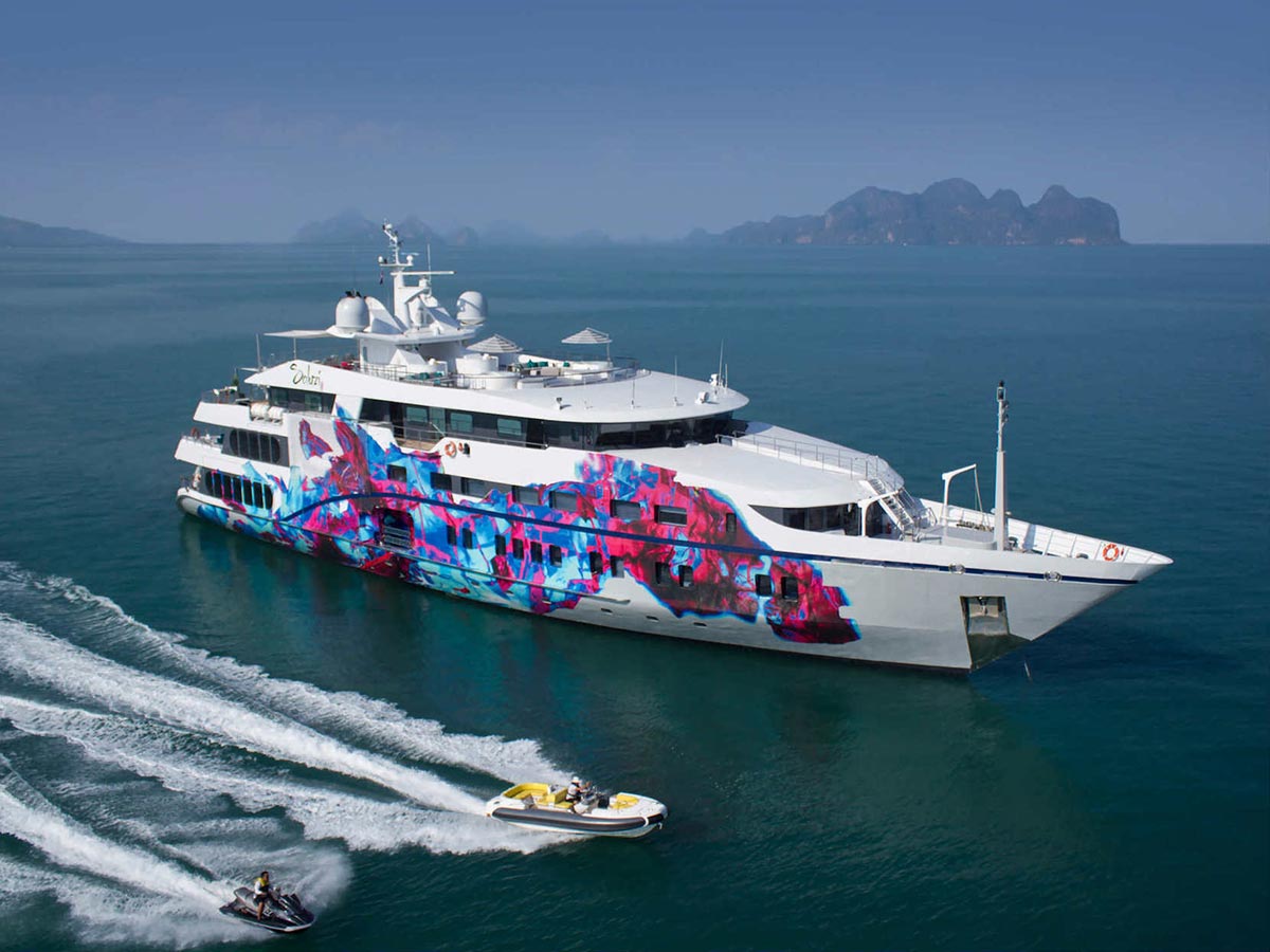 Atemberaubende 69m Saluzi Superyacht 3