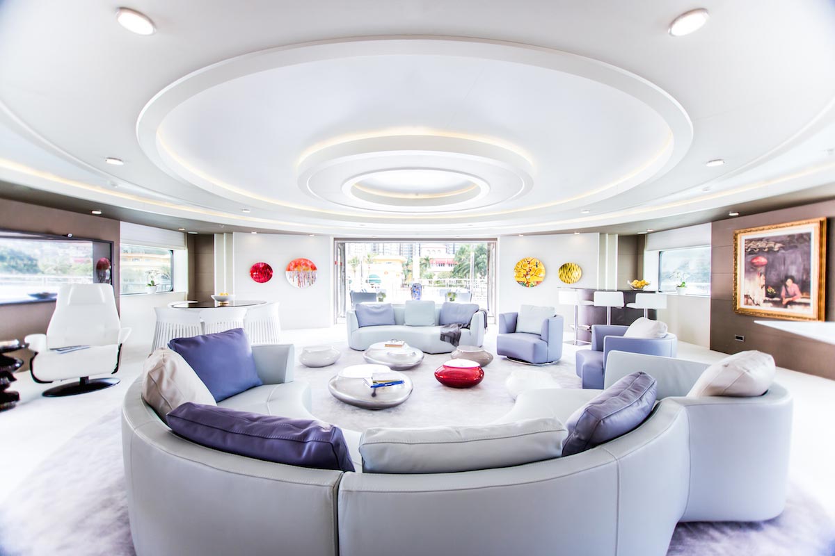 Atemberaubende 69m Saluzi Superyacht 8