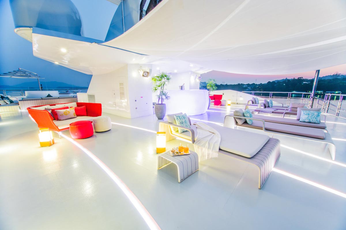 Atemberaubende 69m Saluzi Superyacht 13