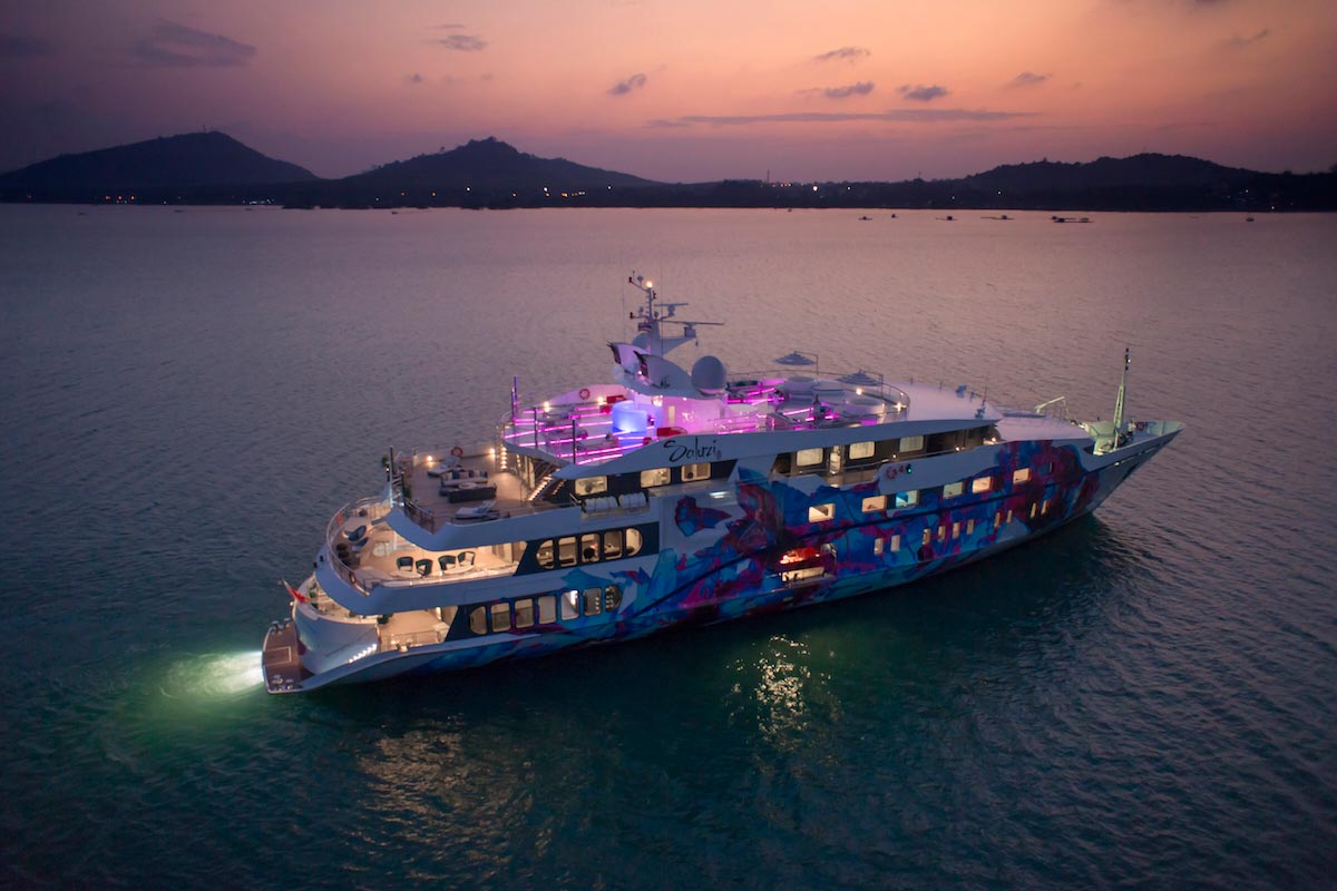 Atemberaubende 69m Saluzi Superyacht 1