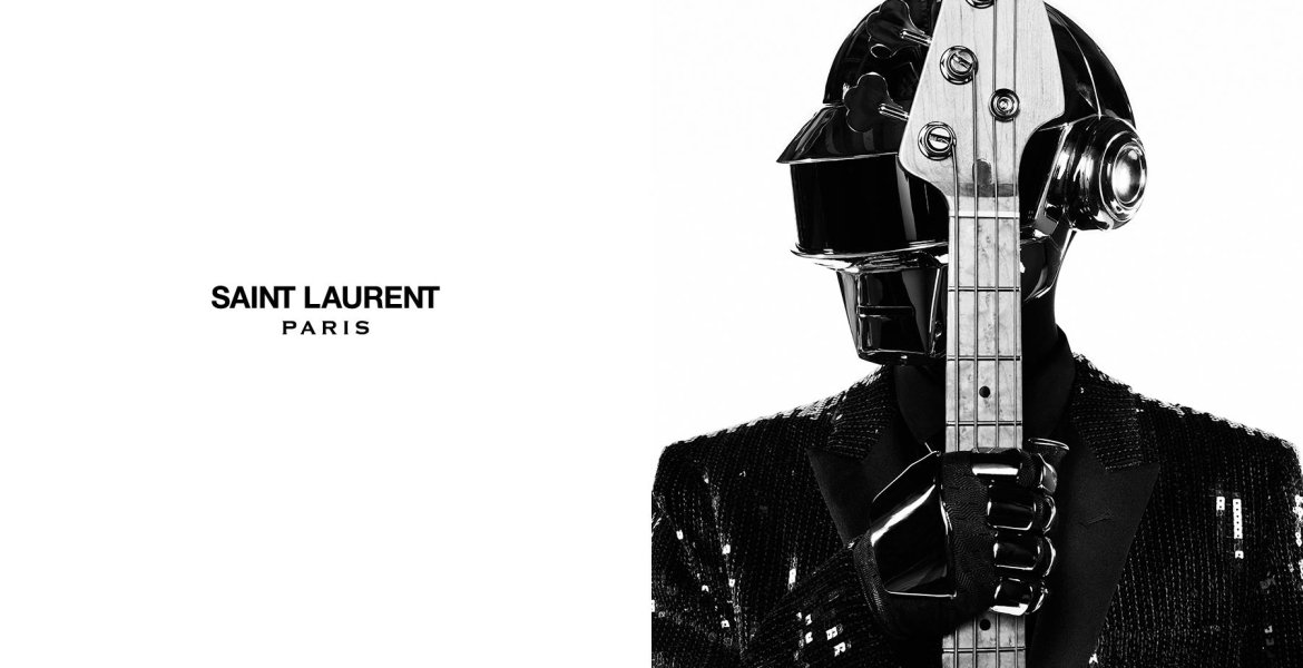Daft Punk kooperiert mit Saint Laurent Paris