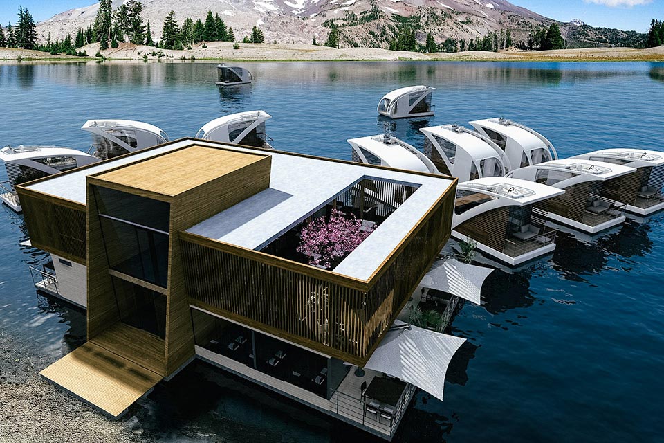 Das Floating Hotel von Salt & Water 1