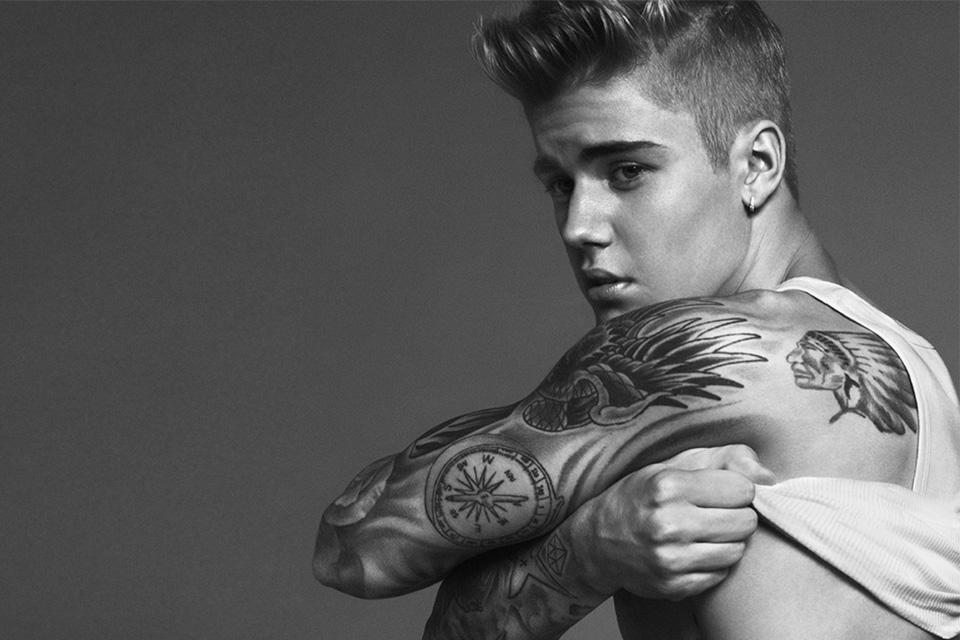 Justin Bieber & Lara Stone in Calvin Klein’s Spring Kampagne 3