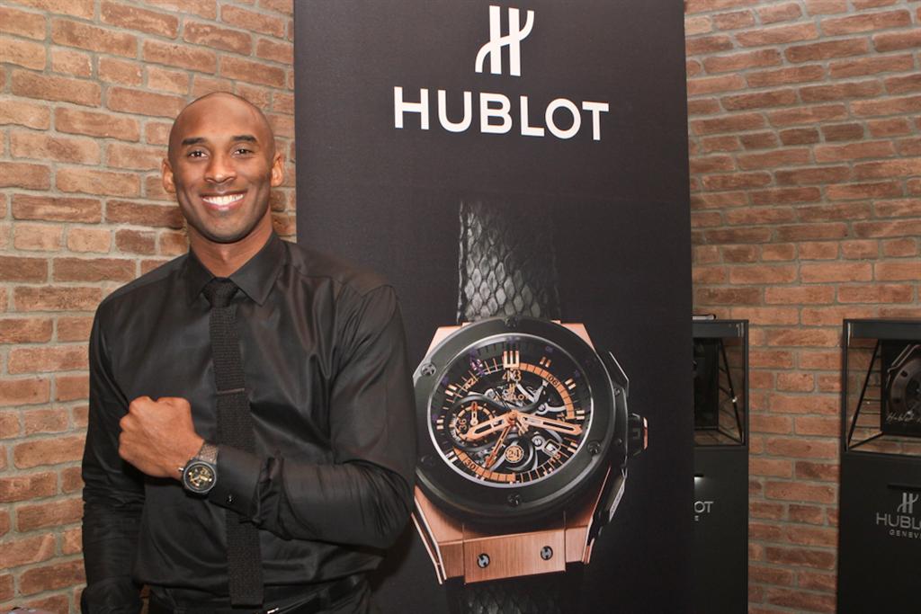 Kobe Bryant presents his Hublot King Power Black Mamba 4