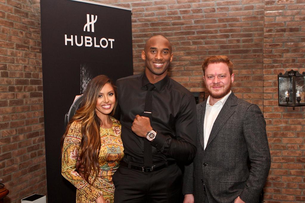 Kobe Bryant presents his Hublot King Power Black Mamba 5