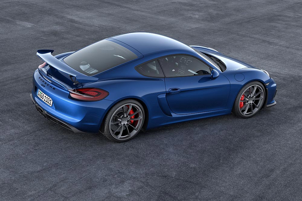 Der brandneue Porsche Cayman GT4 2