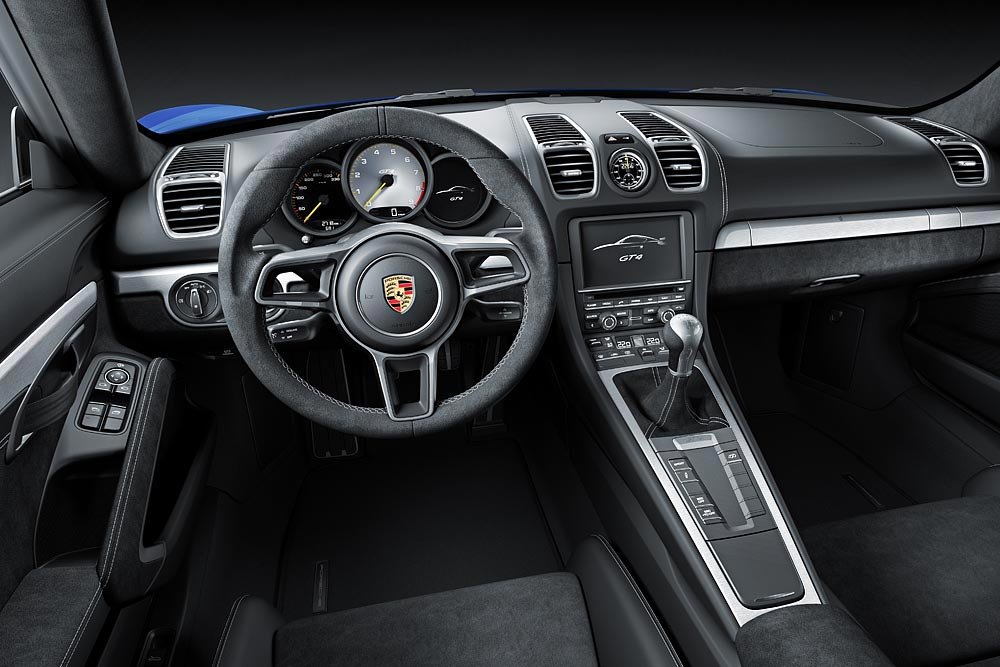 Der brandneue Porsche Cayman GT4 7