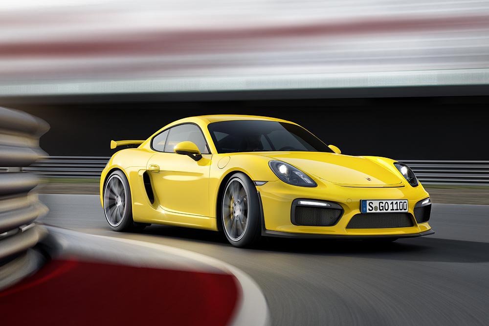 Der brandneue Porsche Cayman GT4 9