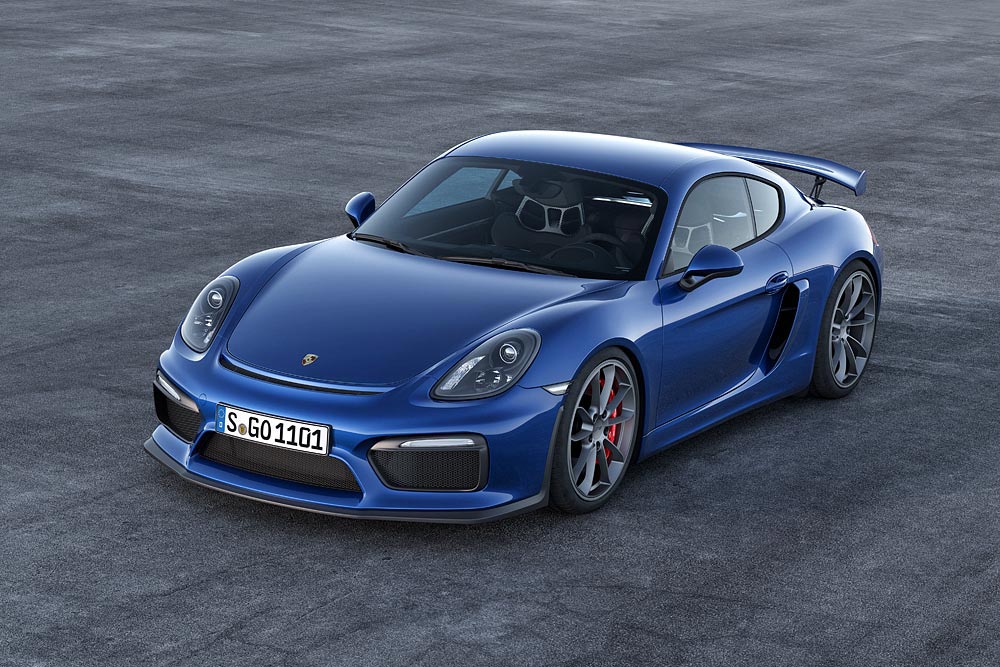 Der brandneue Porsche Cayman GT4 1