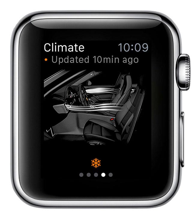 Porsche Car Connect for Apple Watch 7
