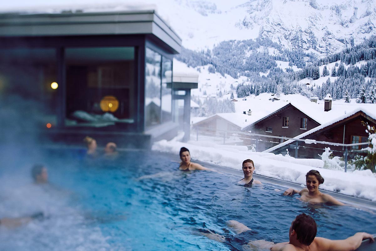 Das Cambrian Hotel in Adelboden, Schweizer Alpen 13