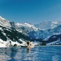 Das Cambrian Hotel in Adelboden, Schweizer Alpen