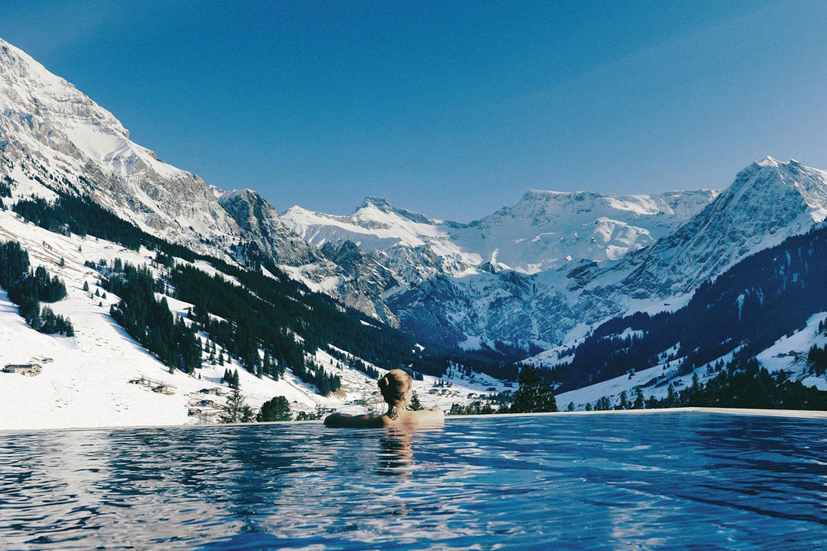 Das Cambrian Hotel in Adelboden, Schweizer Alpen 1