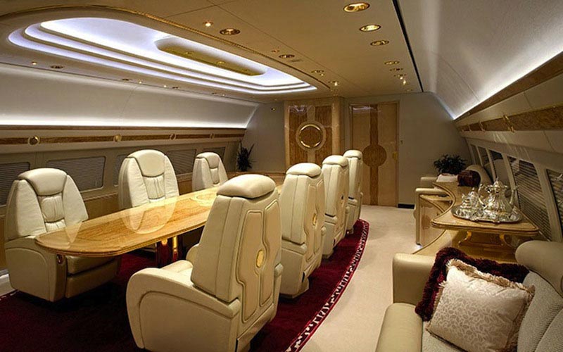 Die luxuriösesten Privatjet Inneneinrichtungen 6