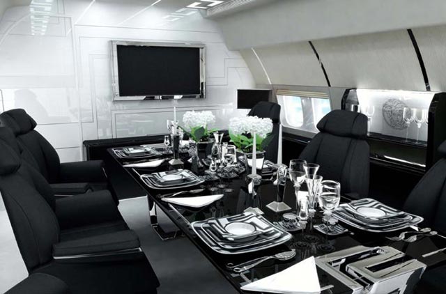 Die luxuriösesten Privatjet Inneneinrichtungen 9