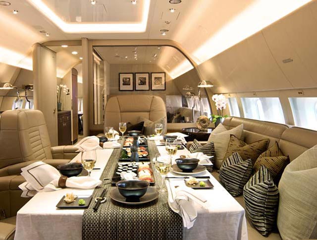 Die luxuriösesten Privatjet Inneneinrichtungen 11
