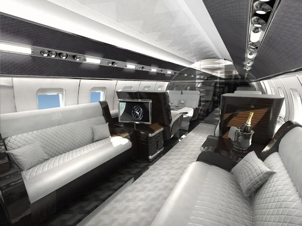 Die luxuriösesten Privatjet Inneneinrichtungen 12