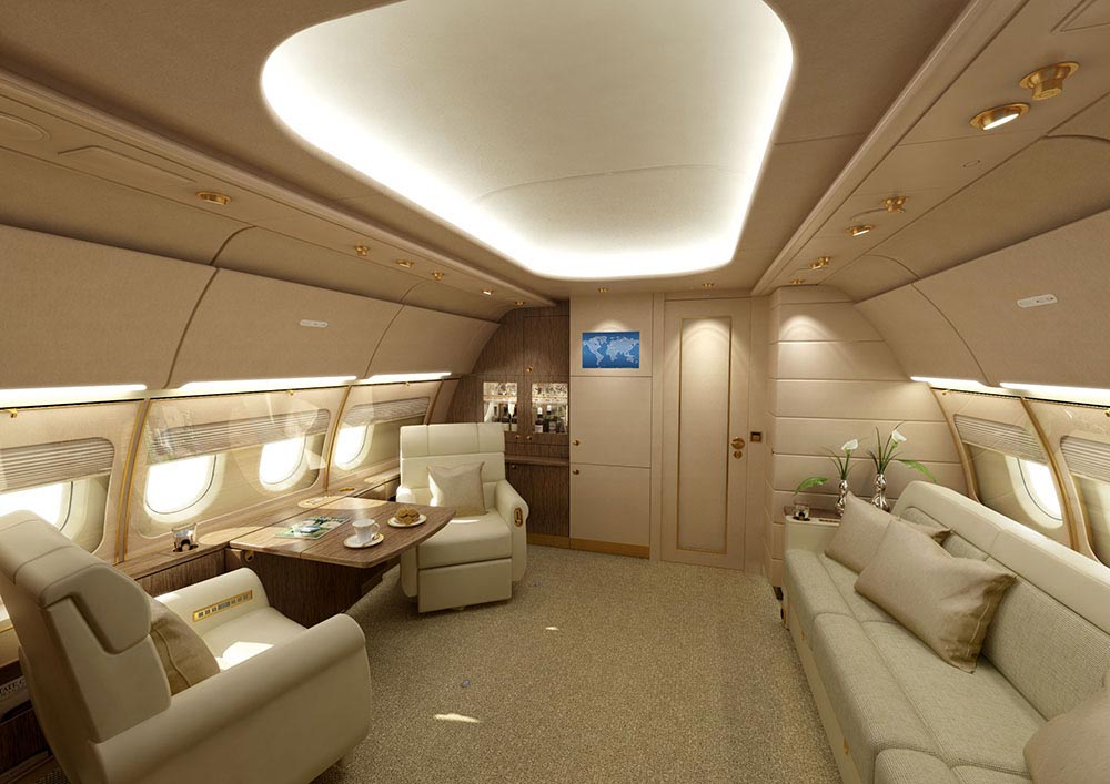 Die luxuriösesten Privatjet Inneneinrichtungen 13