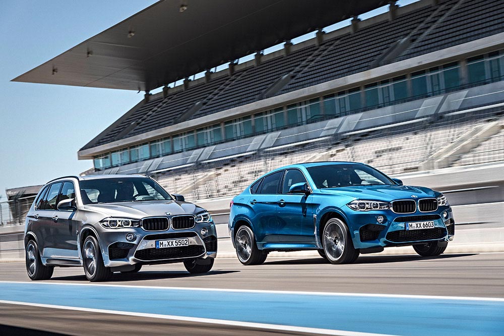 Der neue BMW X5 M und neue BMW X6 M 2