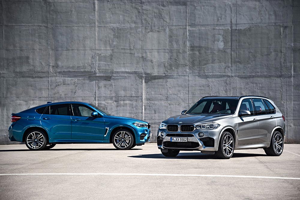 Der neue BMW X5 M und neue BMW X6 M 4