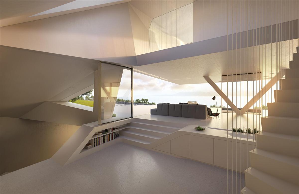 Futuristisch: Villa F by Hornung & Jacobi Architecture 7