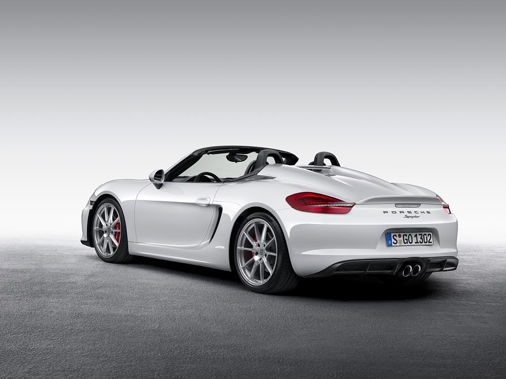 Weltpremiere des neuen Porsche Boxster Spyder 6