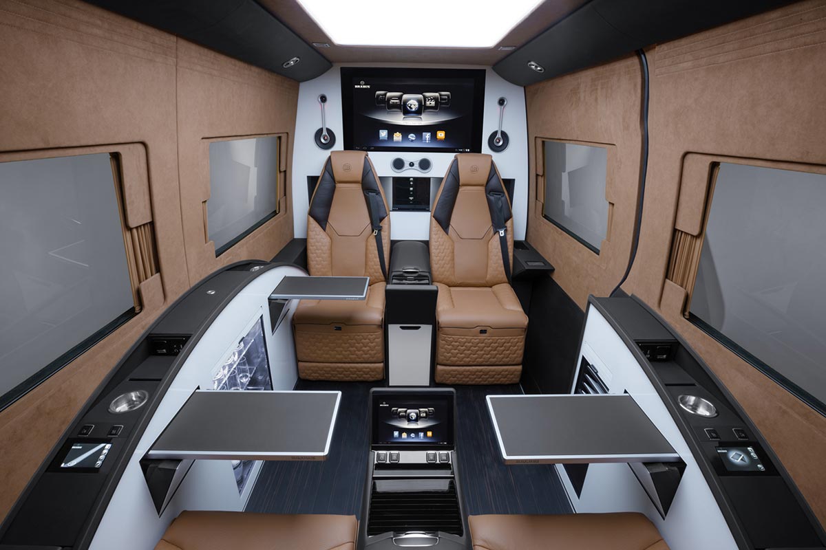 Brabus Turns a Mercedes Sprinter Into a Business Lounge 7