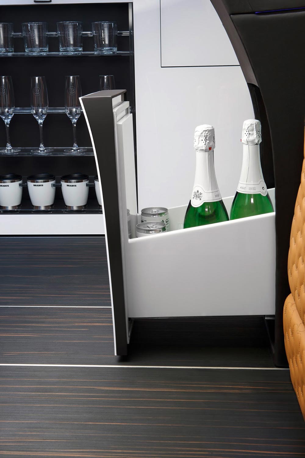 Brabus Turns a Mercedes Sprinter Into a Business Lounge 8