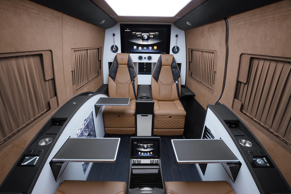 Brabus Turns a Mercedes Sprinter Into a Business Lounge 1