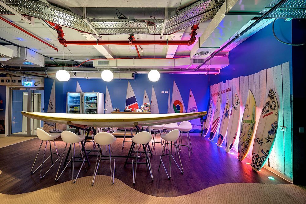 Googles einzigartige Büroräume in Tel Aviv 14