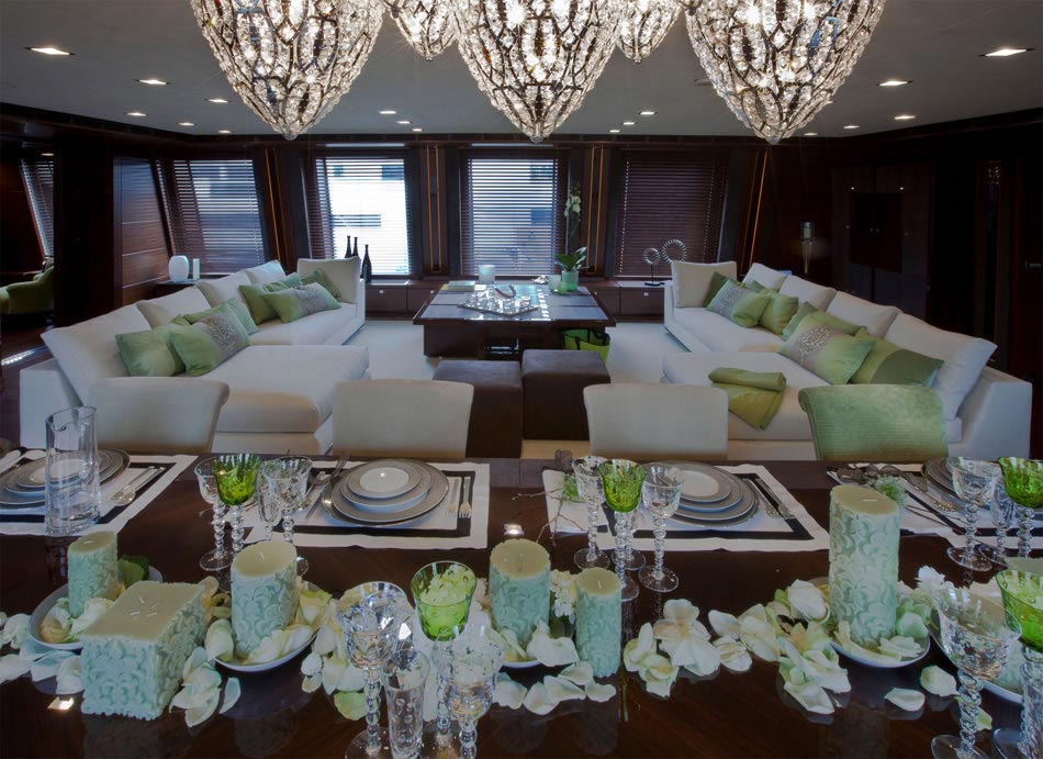 This MegaYacht by CRN Is The World’s First Floating Garage 16