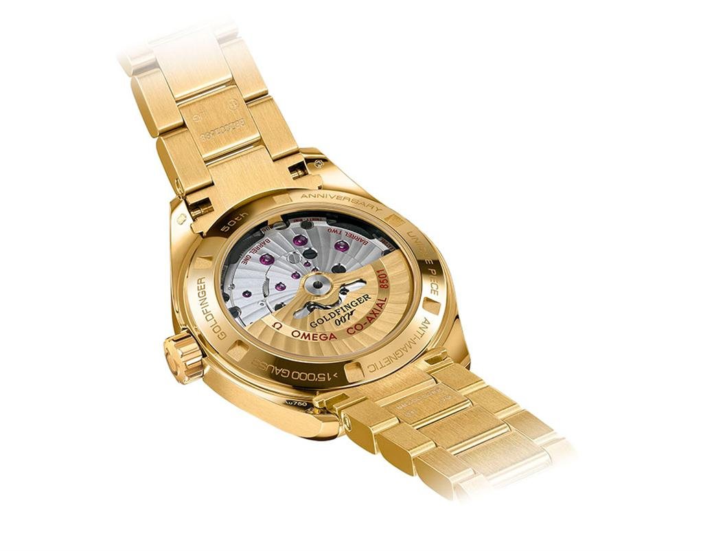 Die OMEGA Seamaster Aqua Terra “Goldfinger” Uhr 3