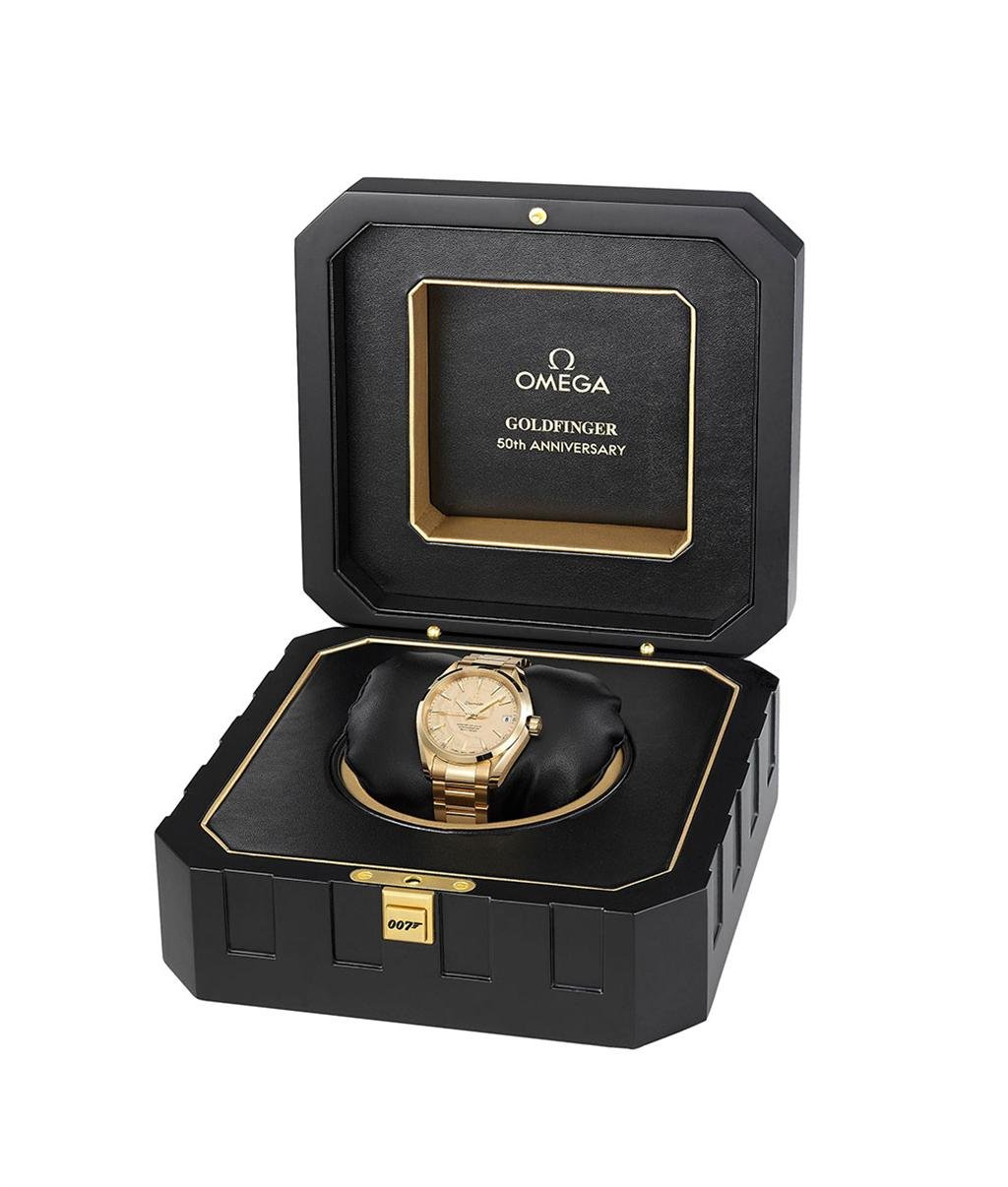 Die OMEGA Seamaster Aqua Terra “Goldfinger” Uhr 2