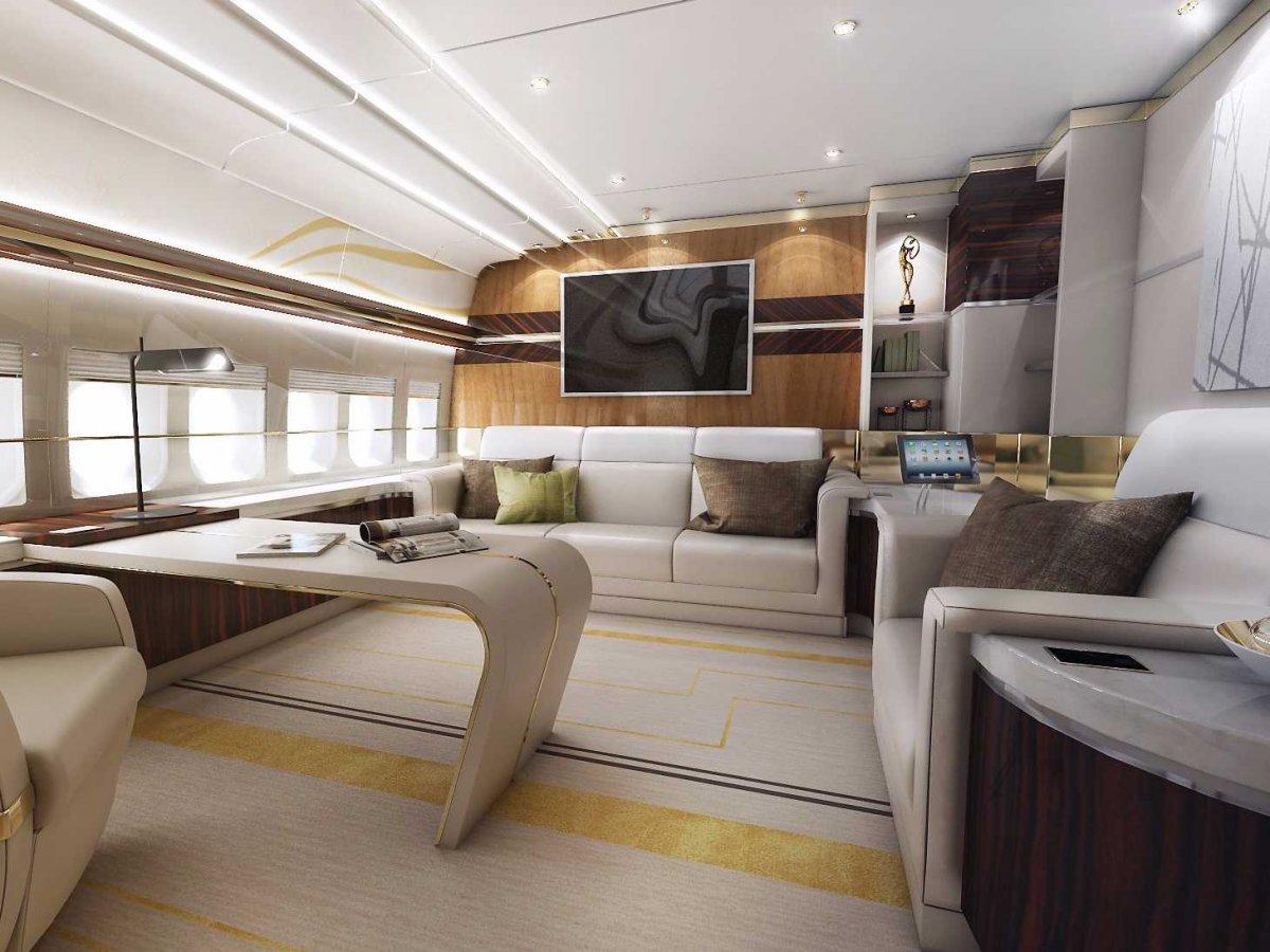 A Palace above the Clouds: The 747 Private Jet 14