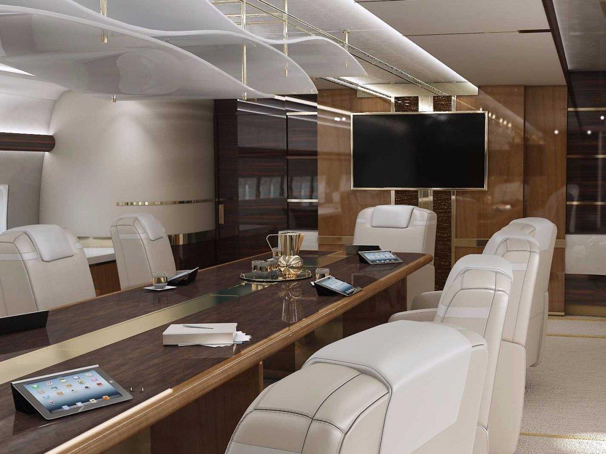 A Palace above the Clouds: The 747 Private Jet 15