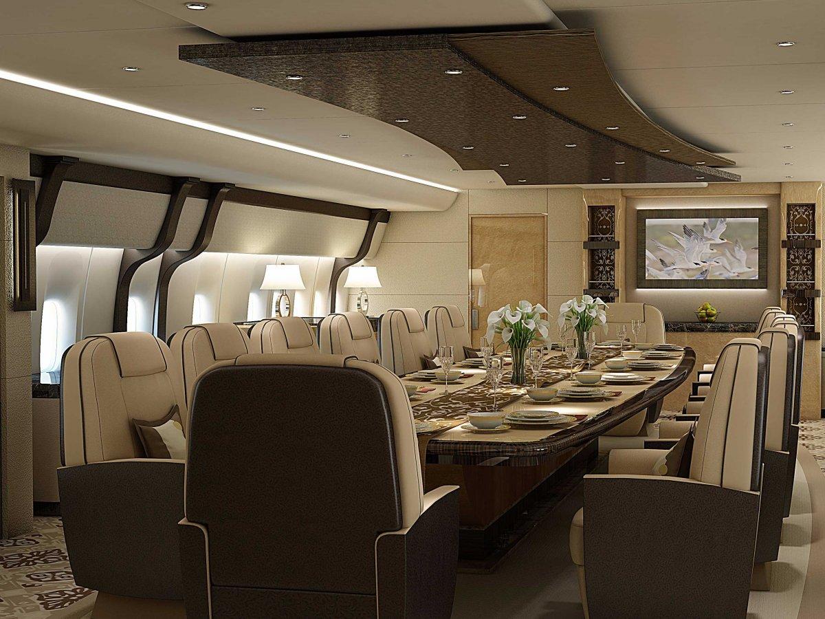 A Palace above the Clouds: The 747 Private Jet 16