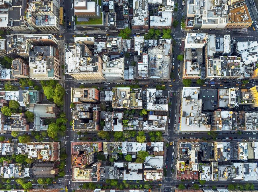 New York aus der Luft von Jeffrey Milstein 3