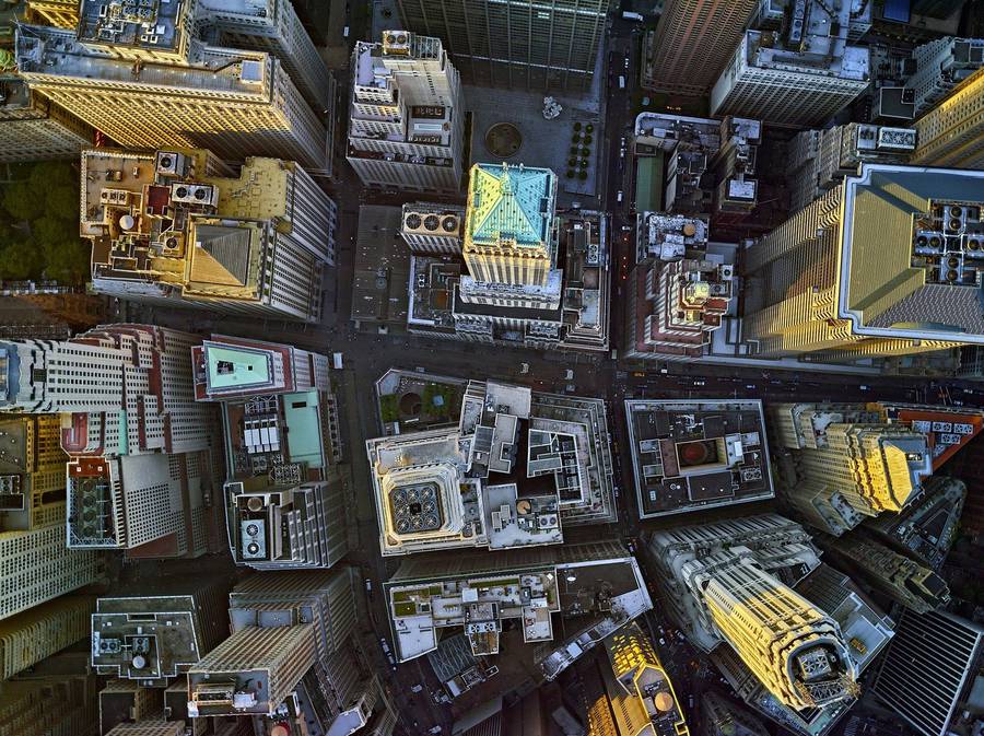 New York aus der Luft von Jeffrey Milstein 4