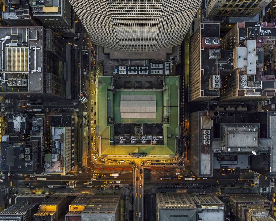 New York aus der Luft von Jeffrey Milstein 9