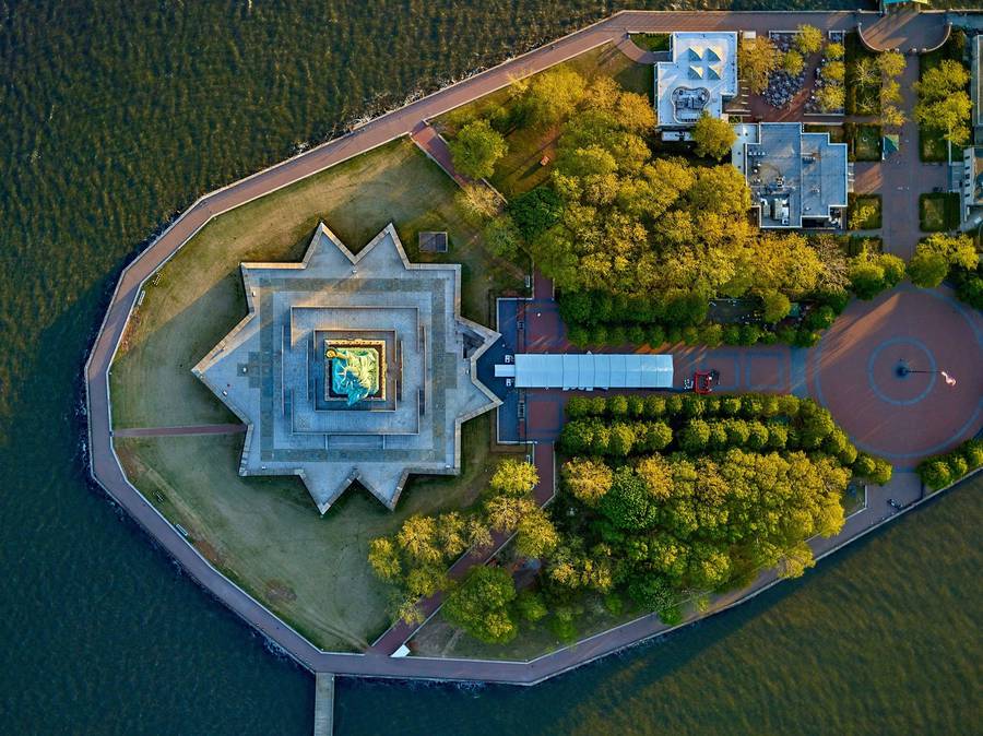 New York aus der Luft von Jeffrey Milstein 10