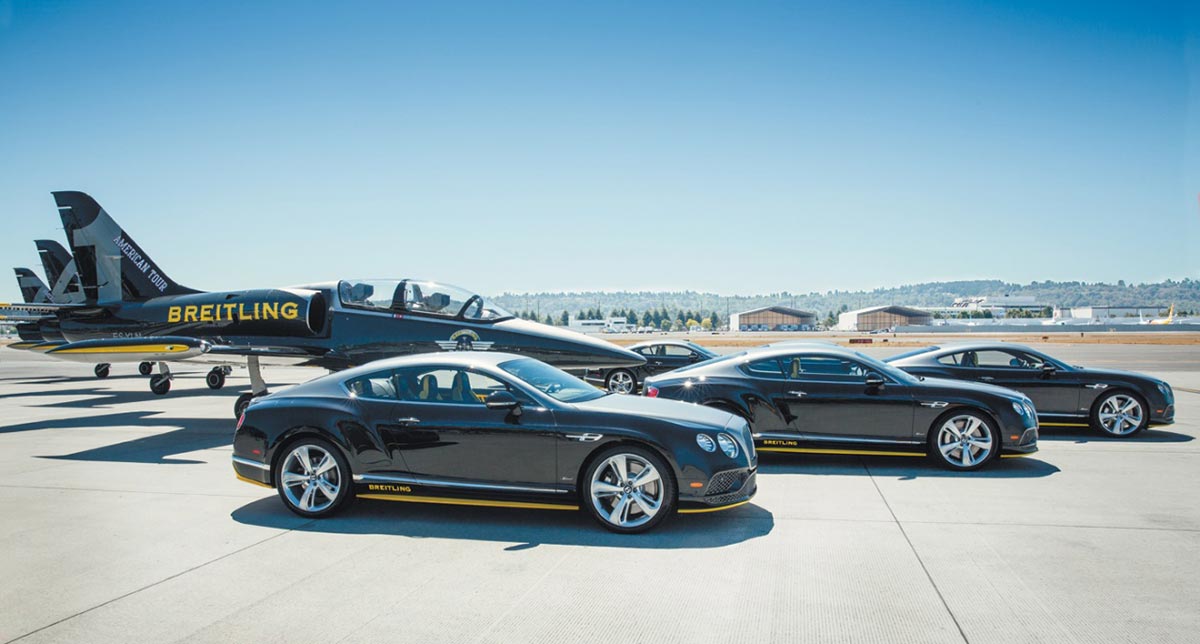 Breitling und Bentley Jet Team Series 3