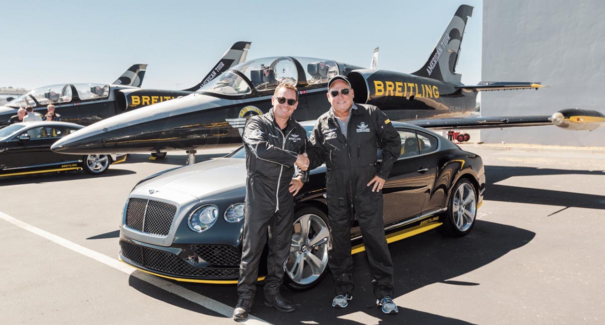 Breitling und Bentley Jet Team Series 4