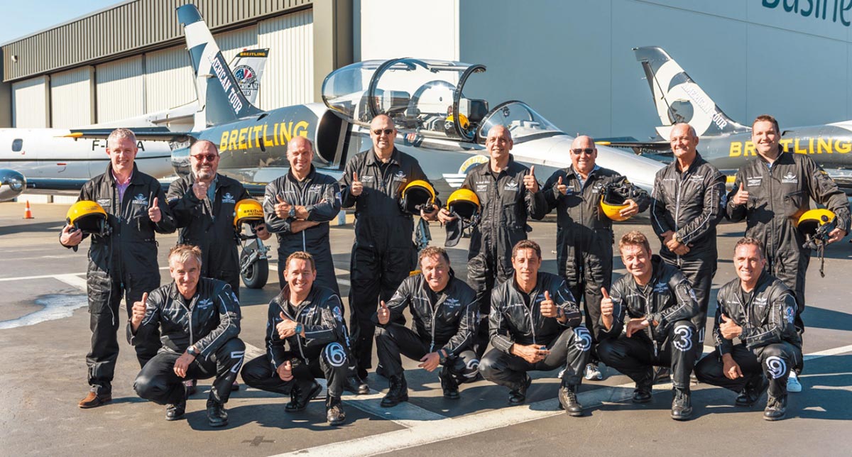 Breitling und Bentley Jet Team Series 5