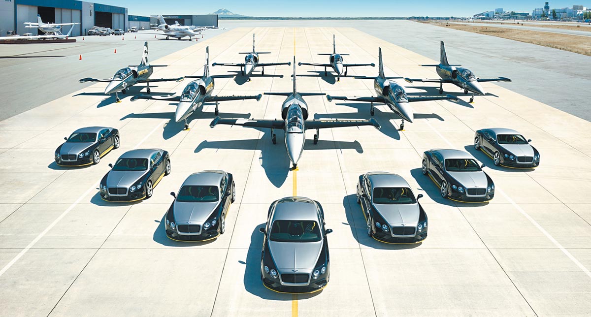 Breitling und Bentley Jet Team Series 1
