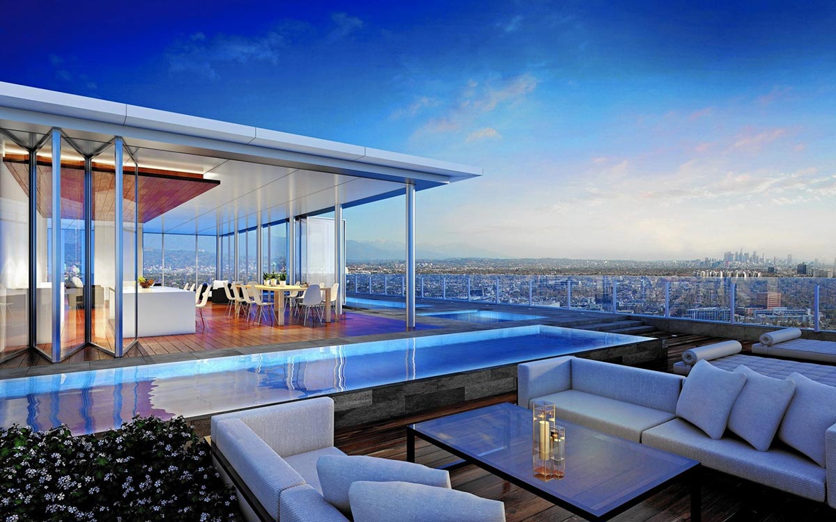 $50 Mio. Penthouse in LA mit Schutz vor Paparazzis 1