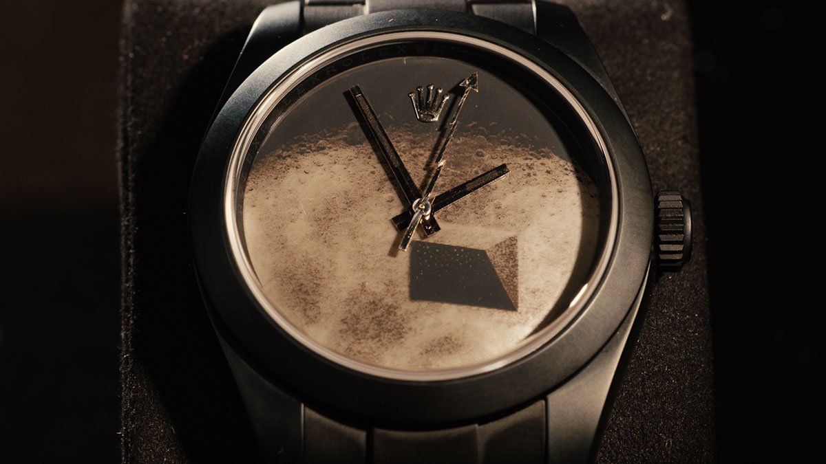 „The Black Moon“ Rolex von Daniel Arsham 2