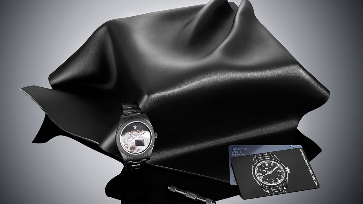 „The Black Moon“ Rolex von Daniel Arsham 8